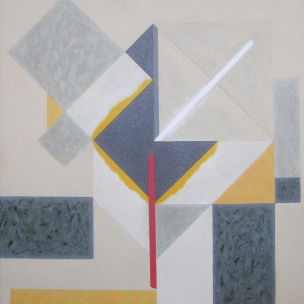 URIM & THUMIM, 7. 2015, 60 x 55 cm, akryl, plátno